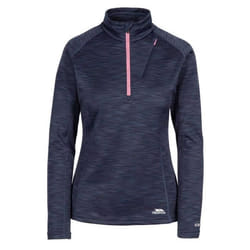 Pull Polaire - Trespass - Fairford - Femme - Manches Longues - Respirant - Navy Marl