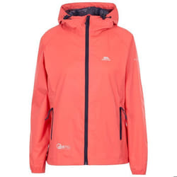 Veste imperméable à capuche zipée femme Trespass Qikpac