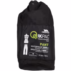 Pantalon imperméable femme Trespass Qikpac