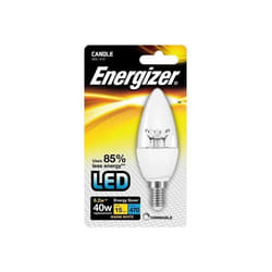 Ampoule LED flamme E14 470 Lumens 6.2W/40W 2700K dimmable.