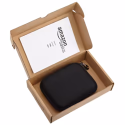 AmazonBasics HY3 Housse de disques de stockage Noir