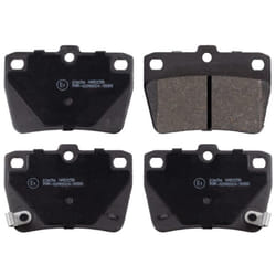 Jeu de plaquettes de frein BLUE PRINT ADT342122, arrière