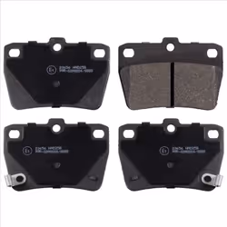 Jeu de plaquettes de frein BLUE PRINT ADT342122, arrière