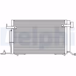 Condenseur, climatisation DELPHI TSP0225176