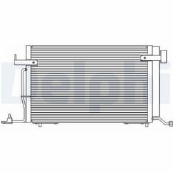Condenseur, climatisation DELPHI TSP0225176