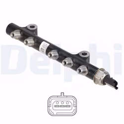 Tube de distributeur, carburant DELPHI 9144A290B - Vue supplémentaire 4