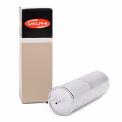 Filtre à Carburant; DELPHI; avec raccord rapide; pour VOLKSWAGEN, VW; 7E0127401A, 7H0127401D