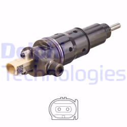 Porte-injecteur DELPHI DELBEBJ1F10201
