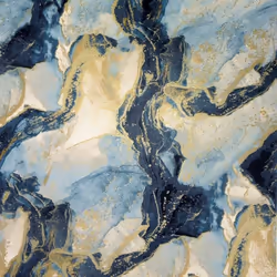 Papier peint - ARTHOUSE - 693404 - Marbre bleu sarcelle - Effet peinture - 10 m x 53 cm
