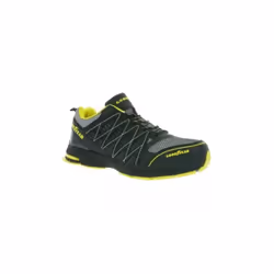 Chaussures de sécurité Goodyear Adelaide S1P Noir/jeune - 1502 - Les chaussures de sécurité basses ADELAIDE répondant à la no ...