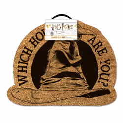 PYRAMID Harry Potter (Sorting Hat), Paillasson décoratif, Intérieure, Demi-rond, Noir, Orange, Image, 400 mm