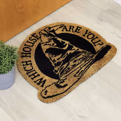 PYRAMID Harry Potter (Sorting Hat) Paillasson décoratif Intérieure Demi-rond Noir, Orange