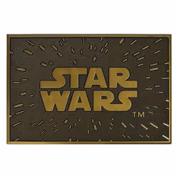 Paillasson - STAR WARS - Logo - Caoutchouc - 60 x 40 cm - Rectangulaire