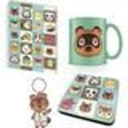Coffret cadeau Animal Crossing - Nintendo - Mug carnet dessous de verre et porte-clés