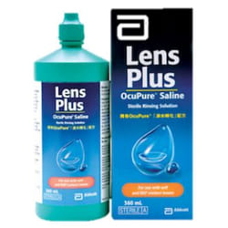 Johnson & Johnson Amo Lens Plus OcuPure Solution d’entretien pour lentilles de contact