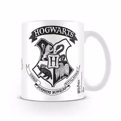 Pyramid International Harry Potter - Hogwarts Crest Black, Unique, 0,315 L, Noir, Blanc, Café, 1 pièce(s)