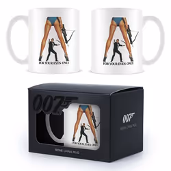 PYRAMID MGBC23249, Unique, 0,315 L, Blanc, Porcelaine, Mug, Universel