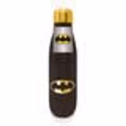 DC Comics Batman - Gourde métallique noire et or Bat signal