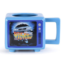Pyramid International Back To The Future (Flux Capacitor) Tasse Noir, Bleu, Orange