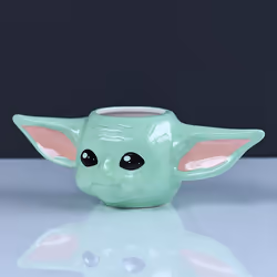 PYRAMID Star Wars: The Mandalorian (The Child) Tasse Noir, Corail, Vert Universel 1 pièce(s)