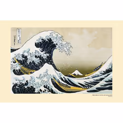 Pyramid International PP30114, 1 pièce(s), Hokusai, Rectangle