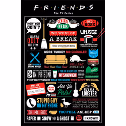 Pyramid International PP33324, 1 pièce(s), Friends, Rectangle