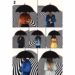 Pyramid International PP34673, 1 pièce(s), The Umbrella Academy, Rectangle