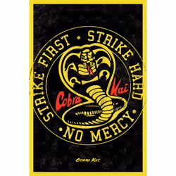 Pyramid International PP34737, 1 pièce(s), Cobra Kai, Rectangle