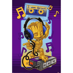 Poster - PYRAMID INTERNATIONAL - GROOT CASSETTE - 61 x 91.5 cm - Décoration murale - Thème Cinéma