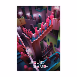 Il mesure 61 x 91,5 cm et est imprimé sur du papier brillant de haute qualité de 150 g/m². Il est expédié roulé.
