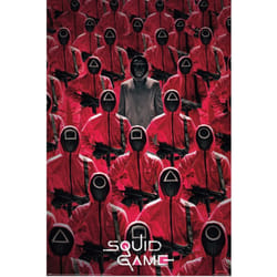 Pyramid - Poster le jeu de la foule des calamars