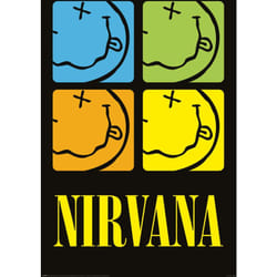 Poster nirvana smiley