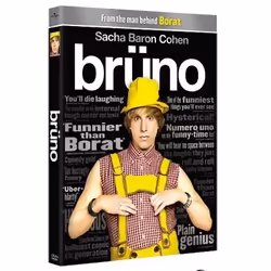 Universal Pictures Bruno, Film, DVD, R, Noir et blanc+ couleur, Full HD, Anglais, Espagnol, Français