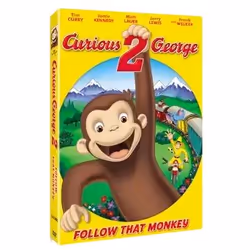 Universal Pictures Curious George 2: Follow That Monkey, Film d'animation/bande dessinée, DVD, G, Coloré, Full HD, Anglais, E ...