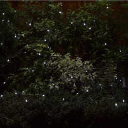 Smart Solar - Guirlande solaire 100 leds blanc froid, 2 modes
