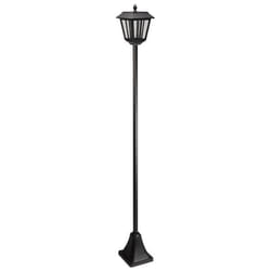 Lampadaire solaire de jardin lanterne 365 100 lumens 170 cm