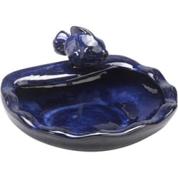 Fontaine Solaire - SMARDTV - Poisson - Céramique - Bleu - 16 x 37 x 32 cm