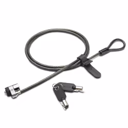 Lenovo Kensington MicroSaver Security Cable Lock, 1,8 m, Kensington, Clé ronde, Acier, Noir