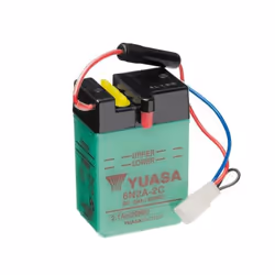 YUASA 6N2A-2C Batterie sans pack acide, taille 70 mm