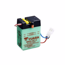 YUASA 6N2A-2C-3 Batterie sans pack acide, taille 70 mm