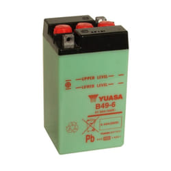 Batterie moto Yuasa B49-6 6V 8.4AH