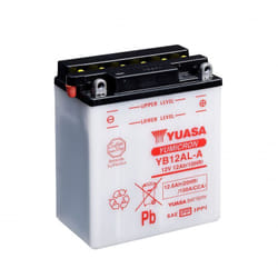 Yuasa - Batterie moto YB12AL-A 12V 12.6AH 150A
