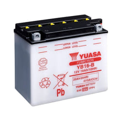 Yuasa - Batterie moto YB16-B 12V 20AH 215A