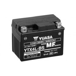 Yuasa - Batterie moto YTX4L-BS 12V 3.2AH 50A