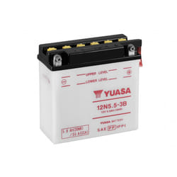 Batterie moto Yuasa 12N5-3B 12V 5.3AH 35A