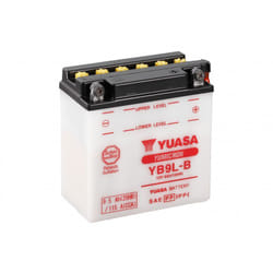 Yuasa - Batterie moto YB9L-B 12V 9.5AH 115A