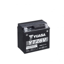 Batterie moto Yuasa YTZ6V 12V 5.3AH 90A