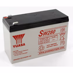 Batteria AGM VRLA al piombo adatta per impiegi ad alta corrente di scarica (corrente max di scrica 150A per 1 secondo). Batte ...