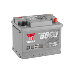 Yuasa - Batterie Silver YBX5027 12v 65ah 640A Hautes performances L2D