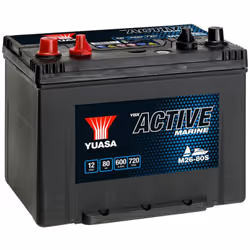 Description générale La batterie décharge lente Yuasa est idéale pour divers usages tels que le bateau, l'énergie solaire, le ...